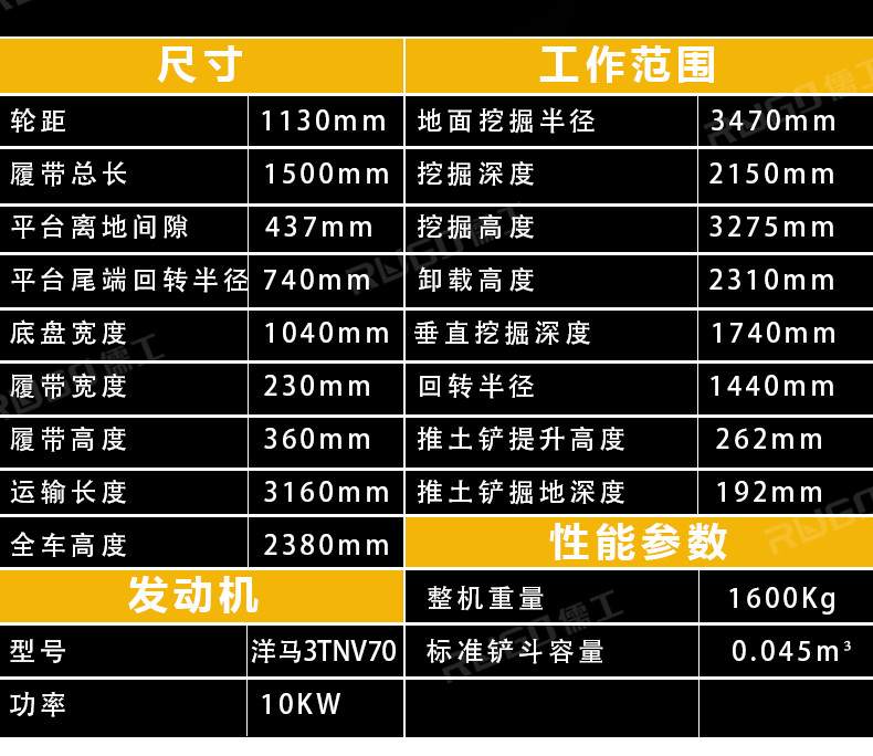 小型挖掘机