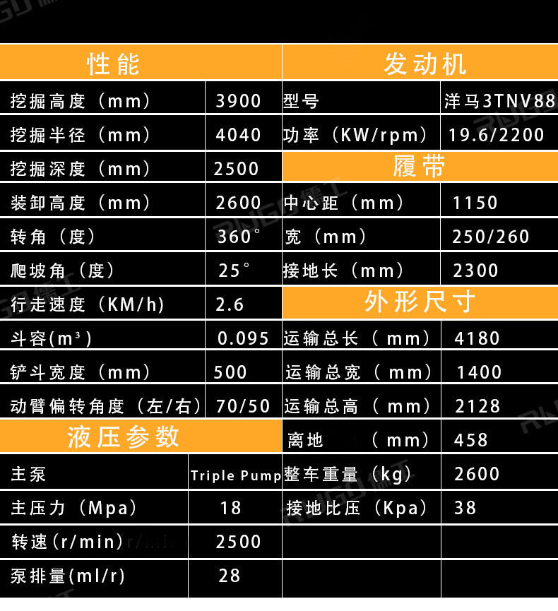 小型挖掘机